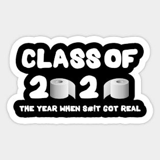 Class Of 2020 Quarantined Sticker